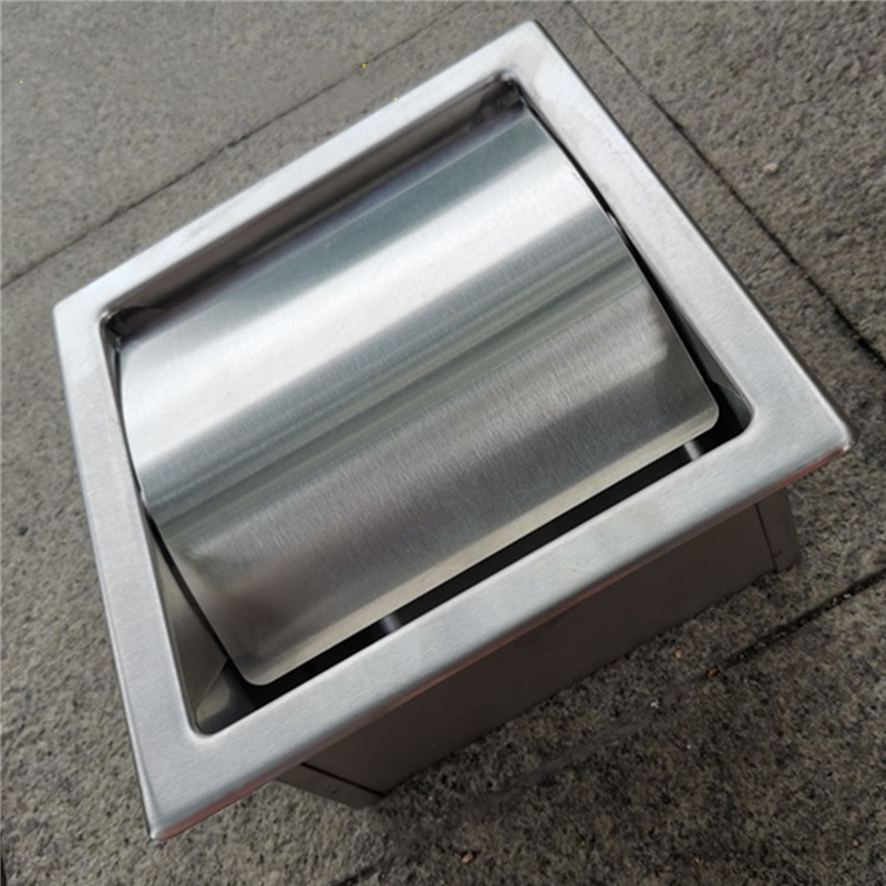 Brushed stainless steel Toilet Paper Holder