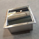 Polished stainless steel Toilet Paper Holder