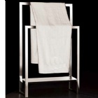 Free standing towel rack